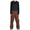 Image de Volcom - Salopette de snowboard en GORE-TEX ePE - Rain Gore-Tex Bib Overall Brown pour Homme - Taille M - Marron