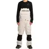 Image de Volcom - Salopette de snow imperméable et respirante - Roan Bib Overall Stone pour Homme - Taille S - Beige