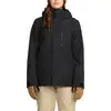 Image de Volcom - Veste de snow imperméable et isolante en GORE-TEX ePE- Femme - V.Co Eras Insulated Gore-Tex Jacket W Black pour Femme - Taille M - Noir