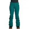 Image de Volcom - Pantalon de snow imperméable et respirant - Genus Stretch Pant W Atlantic Deep pour Femme - Taille M - Vert