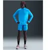 Image de Maillot manches longues demi-zip Nike Stride Bleu L HV2180-446