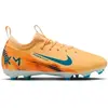 Image de Chaussures de football enfant Nike Mercurial Vapor 16 Academy « KM » MG Orange 38 FQ8394-801
