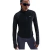 Image de Maillot manches longues 1/4 zip femme Nike Tempo Flash Noir 2XL HV2996-010