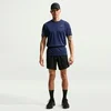 Image de T-shirt Nike Stride Dri-Fit Bleu S HV5203-410