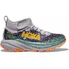 Image de Hoka - Chaussures de trail en GORE-TEX - Speedgoat 6 Mid GTX W Ash Grey/Charcoal Grey pour Femme - Taille 37 1/3 - Gris