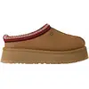 Image de Ugg - Chaussons d'extérieur à plateforme - W Tazz II Chestnut pour Femme - Taille 36 - Marron