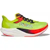 Image de Hoka - Chaussures de running - Rocket X 3 Neon Yuzu/Squid Ink - Taille 9 US - Jaune