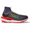 Image de Hoka - Chaussures de trail - Tecton X 3 W Squid Ink/Neon Flame - Taille 41 1/3 - Jaune