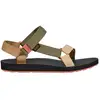 Image de Teva - Sandales confortables - Original Universal Burnt Olive Multi pour Femme en Nylon - Taille 40 - Kaki