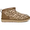 Image de Bottes UGG W CLASSIC ULTRA MINI PLAINS (FELICITY LEOPARD JASMINE) Femme