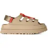 Image de Ugg - Bottes en cuir - W Goldenglow Toggle Mustard Seed pour Femme en Cuir - Taille 38 - Beige