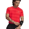 Image de T-shirt Under Armour  T-shirt running homme léger respirant  rouge P32026127