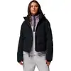 Image de Columbia - Doudoune isolée en duvet naturel - Amaze Puff Hooded Jacket Black pour Femme - Taille L - Noir