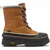 Image de Sorel - Bottes chaudes et imperméables en GORE-TEX® - Caribou Horizon GTX Caribou Buff Black pour Homme en Cuir - Taille 45 - Noir