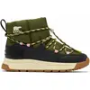 Image de Sorel - Bottes d'hiver imperméables à enfiler - Whitney III Slip-On WP W Utility Green Black pour Femme en Nylon - Taille 37,5 - Kaki