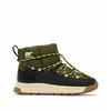 Image de Botte d'hiver SOREL WHITNEY III SLIP-ON WP (ON WP-Utility Green) Femme