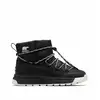 Image de Botte d'hiver SOREL WHITNEY III SLIP-ON WP (ON WP-Black, Sea Salt) Femme