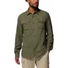 Image de Columbia - Chemise avec protection solaire et évacuation de l'humidité - Silver Ridge Utility II LS Shirt Stone Green pour Homme - Taille XL - Vert
