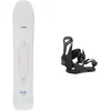 Image de Salomon Snowboard - Packs (snowboard + fix) - Snowboard all-mountain freeride - Pack Jetstream 2026 en Bois - Blanc