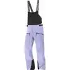 Image de Salomon - Salopette de ski imperméable - Absolute 3L Bib M Blue Granite/Deep Black pour Homme - Taille XL - Violet