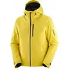 Image de Salomon - Veste de ski isolante en PrimaLoft® - Highland Jacket M Cress Green pour Homme - Taille S - Jaune