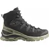 Image de Salomon - Chaussures de trekking en GORE-TEX - Quest 5 GTX M Black/Dlicgr/Black en Cuir - Taille 46 2/3 - Marron