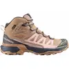 Image de Salomon - Chaussures de randonnée journée en GORE-TEX - X Ultra 360 Mid GTX W Burro/Shado pour Femme - Taille 39 1/3 - Beige