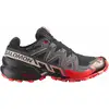 Image de Salomon - Chaussures de trail en GORE-TEX - Speedcross 6 GTX Black/Fird/Almilk - Taille 42 2/3 - Noir