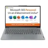 Image de IdeaPad Slim 3 15IAN8 82XB - Conception de charnière à 180 degrés - Intel N-series - N100 / jusqu'à 3.4 GHz - Win 11 Home in S mode - UHD Graphics - en occasion ou reconditionné
