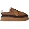 Image de Chaussure UGG W HERITAGE LACE-UP SLIPPER (CHESTNUT) femme