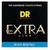 Image de Jeu 5 Cordes Guitare Basse Dr Extra Life Black Beauties Medium Bkb545