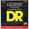 Image de Dr Fl5-45 - Legend - Polished Flatwound Stainless Steel, Jeu Guitare Basse, 5 Cordes Medium 45-125