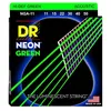 Image de Dr Nga-11 - Hi-Def Neon - Green, Jeu Guitare Acoustique, Custom Light 11-50