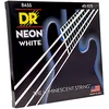 Image de Dr Nwb-45 - Hi-Def Neon - White, Jeu Guitare Basse, Medium 45-105