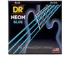 Image de Dr Nbb-45 - Hi-Def Neon - Blue, Jeu Guitare Basse, Medium 45-105