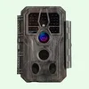 Image de Caméra de Chasse, 64MP 1296P avec Son et Vision Nocturne, IP66 Étanche et No Glow LED Infrarouge, Activé par Le Mouvement|A280 Camouflage Gris foncé