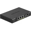 Image de NETGEAR GS305PP - Commutateur - non gÃ©rÃ© - 5 x 10/100/1000 (4 PoE) - de bureau, fixation murale - PoE (83 W) - Tension CC