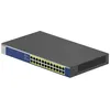 Image de NETGEAR GS524PP - Commutateur - non gÃ©rÃ© - 24 x 10/100/1000 (PoE+) - de bureau, Montable sur rack - PoE+ (300 W) - CA 100 - 230 V