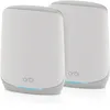 Image de NETGEAR Orbi RBK762S - SystÃ¨me Wi-Fi - (routeur, rallonge) - jusqu'Ã  5000 pieds carrÃ©s - maillage 1GbE - Wi-Fi 6 - Tri-bande