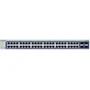 Image de NETGEAR GS748T - V6 - commutateur - L3 Lite - intelligent - 48 x 10/100/1000 + 2 x Gigabit SFP + 2 x SFP Gigabit combinÃ© - de bureau, Montable sur rack