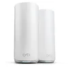 Image de NETGEAR Orbi 870 Series RBE872 - SystÃ¨me Wi-Fi - (routeur, rallonge) - jusqu'Ã  6000 pieds carrÃ©s - maillage 10GbE, 2.5GbE, Wi-Fi 7 - Wi-Fi 6 - Multi-Bande