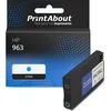 Image de Cartouche compatible HP 963 (3JA23AE) - Cyan