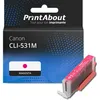 Image de Cartouche compatible Canon CLI-531M - Magenta