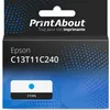 Image de Cartouche compatible Epson C13T11C240 - Cyan