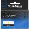 Image de Cartouche compatible Epson C13T04A440 - Jaune - Très grande capacité