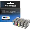 Image de Cartouche compatible Canon PFI-320MBK/BK/C/M/Y - 5 couleurs - Multipack