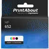 Image de Cartouche compatible HP 652 (F6V24AE) - Noir + 3 couleurs - Multipack