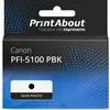 Image de Cartouche compatible Canon PFI-5100 PBK - Noir photo