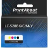 Image de Cartouche compatible Brother LC-528BK/C/M/Y - 4 couleurs - Multipack