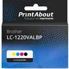 Image de Cartouche compatible Brother LC-1220VALBP - 4 couleurs - Multipack